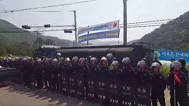 Corée du Sud : colère contre le THAAD Corée du Sud : colère contre le THAAD