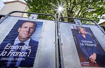 French election countdown: Macron 'ahead' but Le Pen fights on