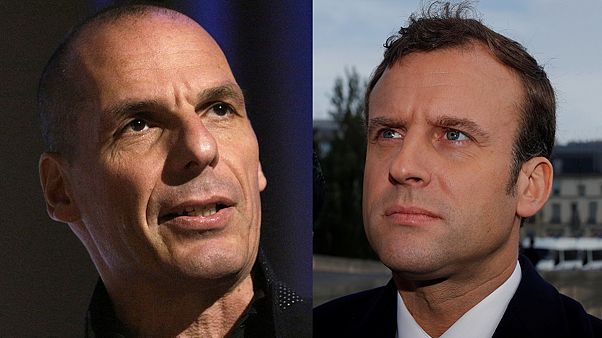 El exministro de Finanzas griego Yanis Varoufakis "vota" por Macron El exministro de Finanzas griego Yanis Varoufakis "vota" por Macron