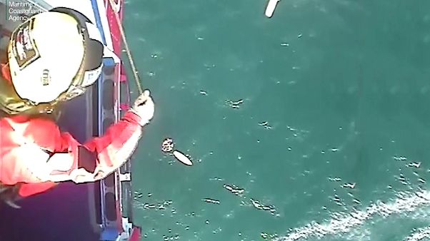 Un surfista pasa 32 horas a la deriva en las costas de Escocia Un surfista pasa 32 horas a la deriva en las costas de Escocia
