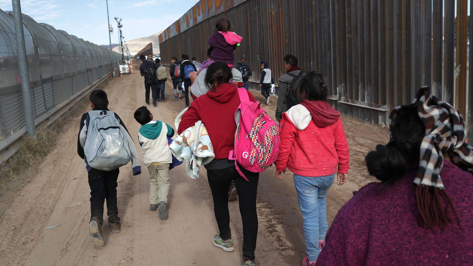 Image: U.S. Customs And Border Patrol Agents Patrol Border In El Paso, TX