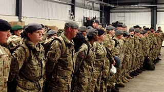 UK troops in South Sudan on a support mission