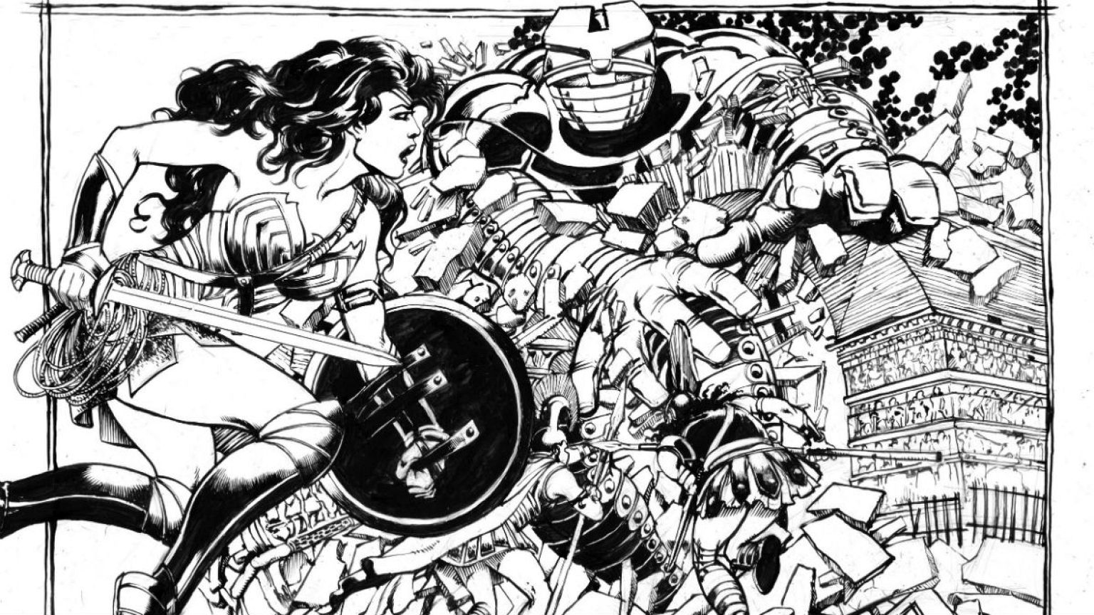 Η Wonder Woman στην Καμάρα και ο Κόρτο Μαλτέζε στον Λευκό Πύργο