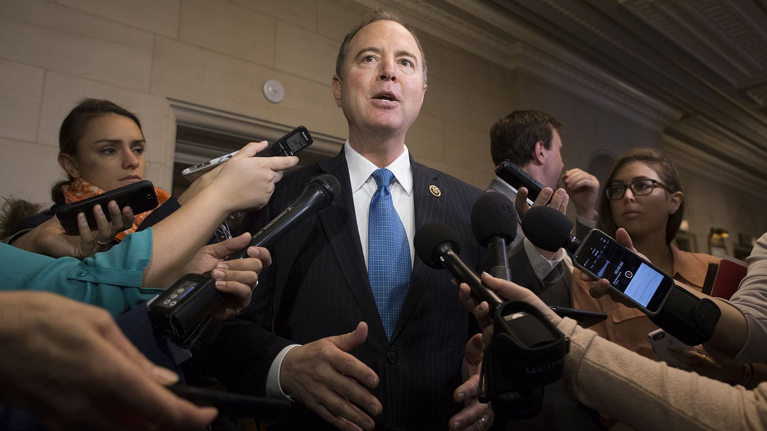 First Read's Morning Clips: Trump versus Schiff