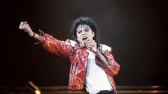 Image: Michael Jackson performs.