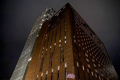 American Media Inc. (AMI) headquarter building in New York on Feb. 7, 2019.