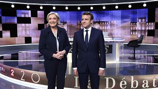 Macron desmonta propostas de Le Pen no último debate das presidenciais