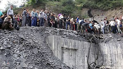 Iran coal mine blast traps dozens of miners