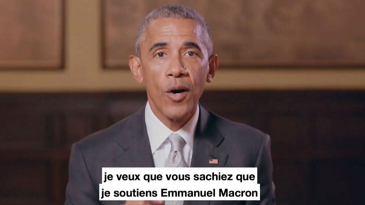Emmanuel Macront támogatja Barack Obama volt amerikai elnök