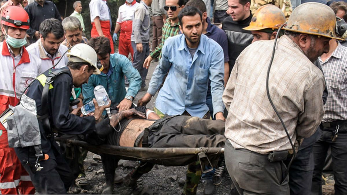 واکنش مقامات ایران به انفجار مرگبار در معدن زغال سنگ استان گلستان