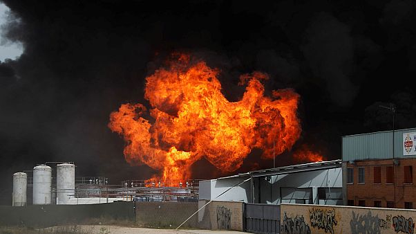 Spagna: esplosione in una fabbrica chimica Spagna: esplosione in una fabbrica chimica
