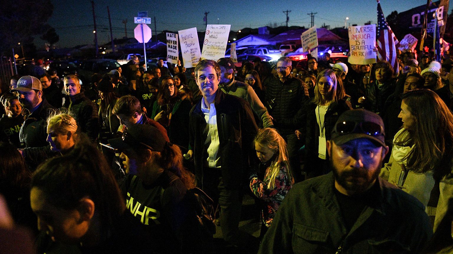 Image: O'Rourke, the Democratic former Texas congressman, participates in a