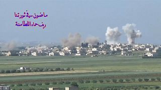 الحرب في سوريا: تواصل القصف على بلدة اللطامنة شمال حماه