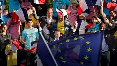 "Macron steht für die Überzeugung, dass wir durch die und mit der EU stärker sind".