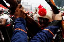 México celebra su victoria en la Batalla de Puebla