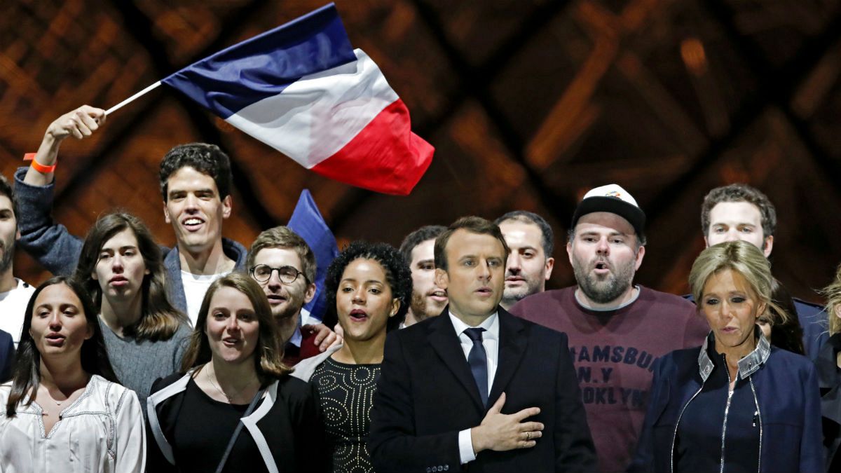 Франция: Эммануэль Макрон - победитель
