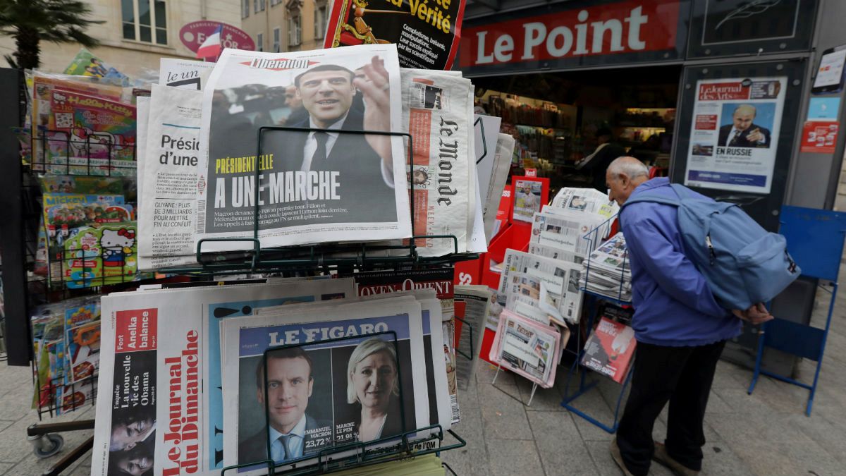 الصحف الفرنسية تحتفي بفوز ماكرون رئيسا لفرنسا
