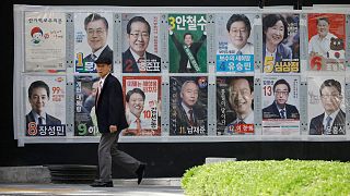 Campaigning ends before South Korea's presidential election