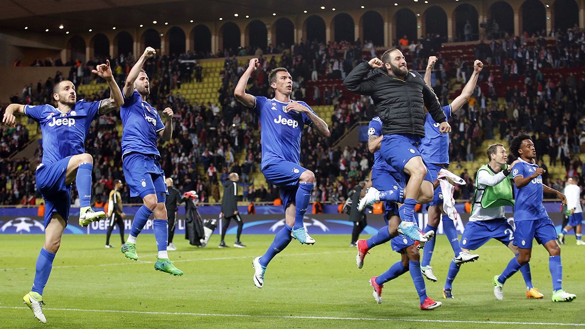 Champions League: Juventus lead Monaco in semi-final