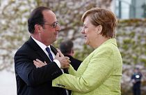 François Hollande à Berlin pour son dernier déplacement présidentiel à l'étranger