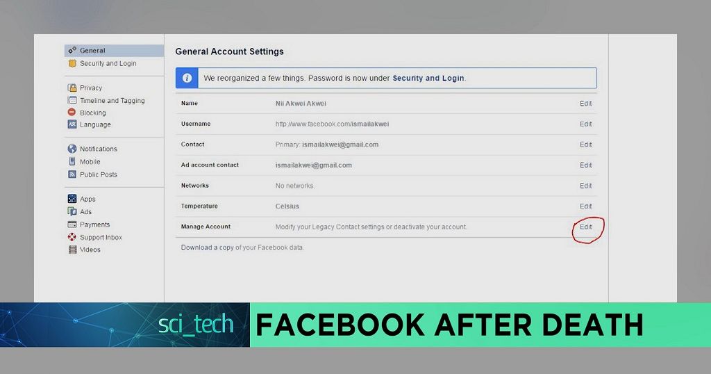 How to control your Facebook account after death [HiTech] Africanews