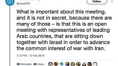 Image; Tweet by PM of Israel