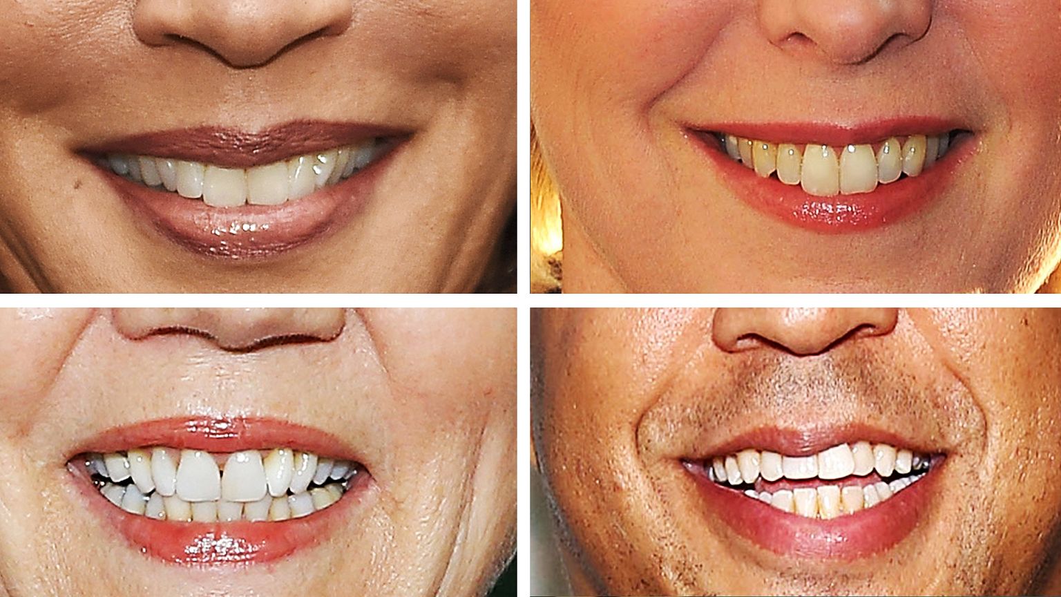Photo of illustration of smiling candidates.