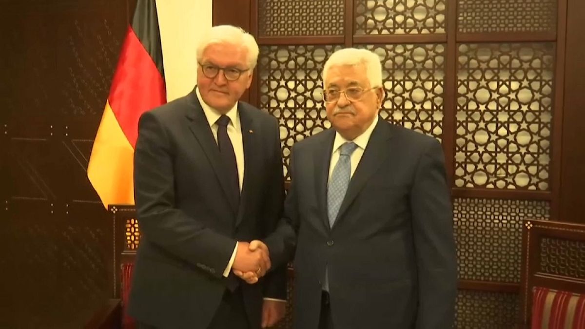 الرئيس الألماني في رام الله لبحث عملية السلام بالشرق الأوسط