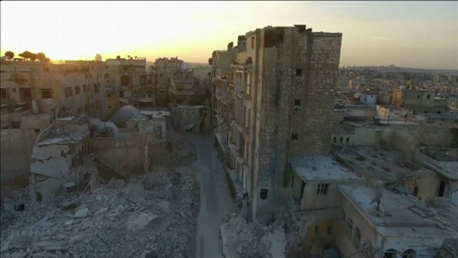 ما بين حلب و برلين..تصوير الخراب فنيا