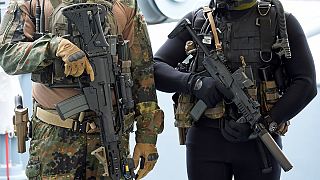 Third arrest in German army attack probe