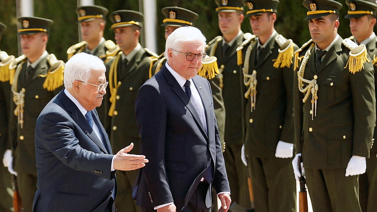 Il presidente tedesco Steinmeier in Palestina rilancia l'opzione dei "due stati"