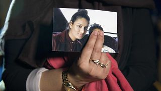 Image: Renu Begum, eldest sister of missing British girl Shamima Begum, hol