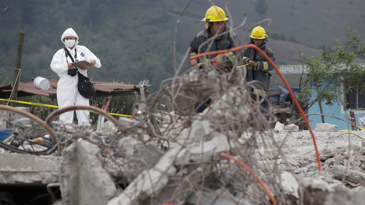 14 muertos en una explosión de pirotécnia en México