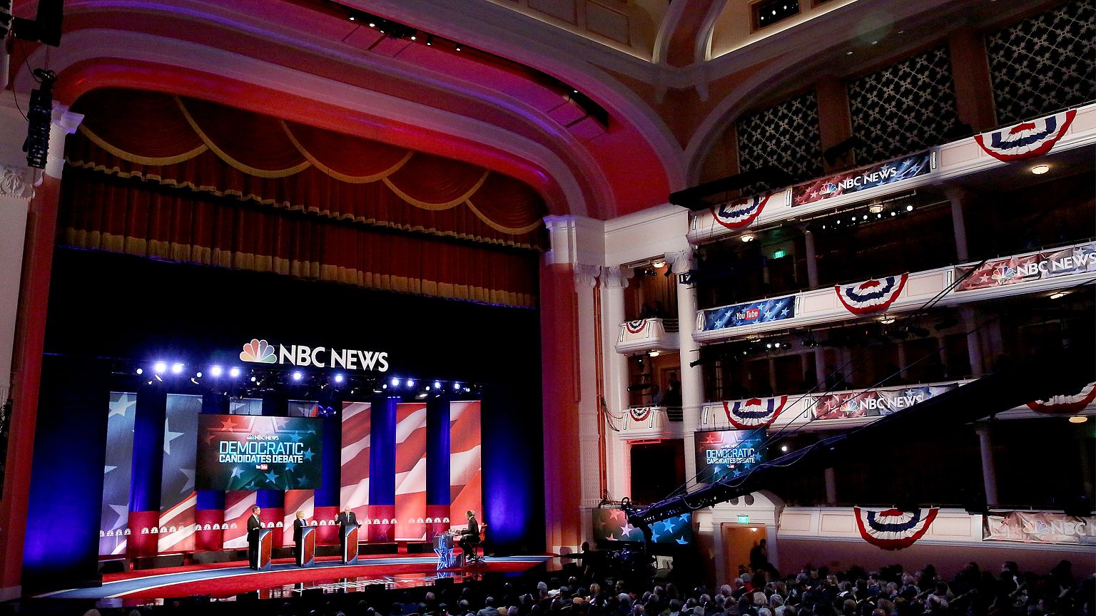 Democratic Presidential Candidates Debate In Charleston, South Carolina