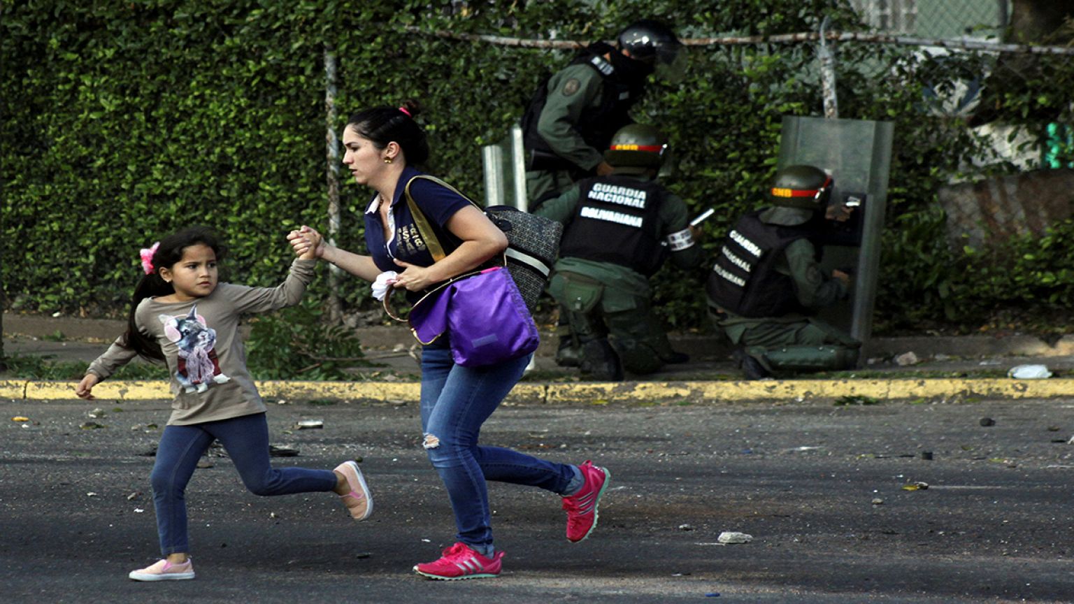 What are Venezuelans fighting for with their lives?