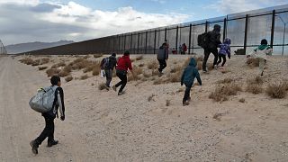 Image: U.S. Customs And Border Patrol Agents Patrol Border In El Paso, TX