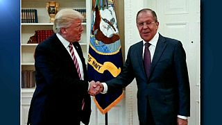 Trump recibe a Lavrov en la Casa Blanca