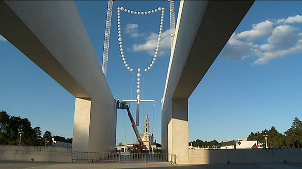 Terço gigante no Santuário de Fátima Terço gigante no Santuário de Fátima