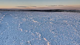 "Dragon-skin" ice spotted in the Antarctic