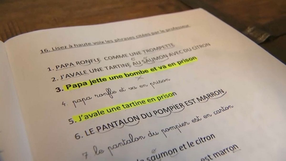 Bélgica: Controvertido manual de francés