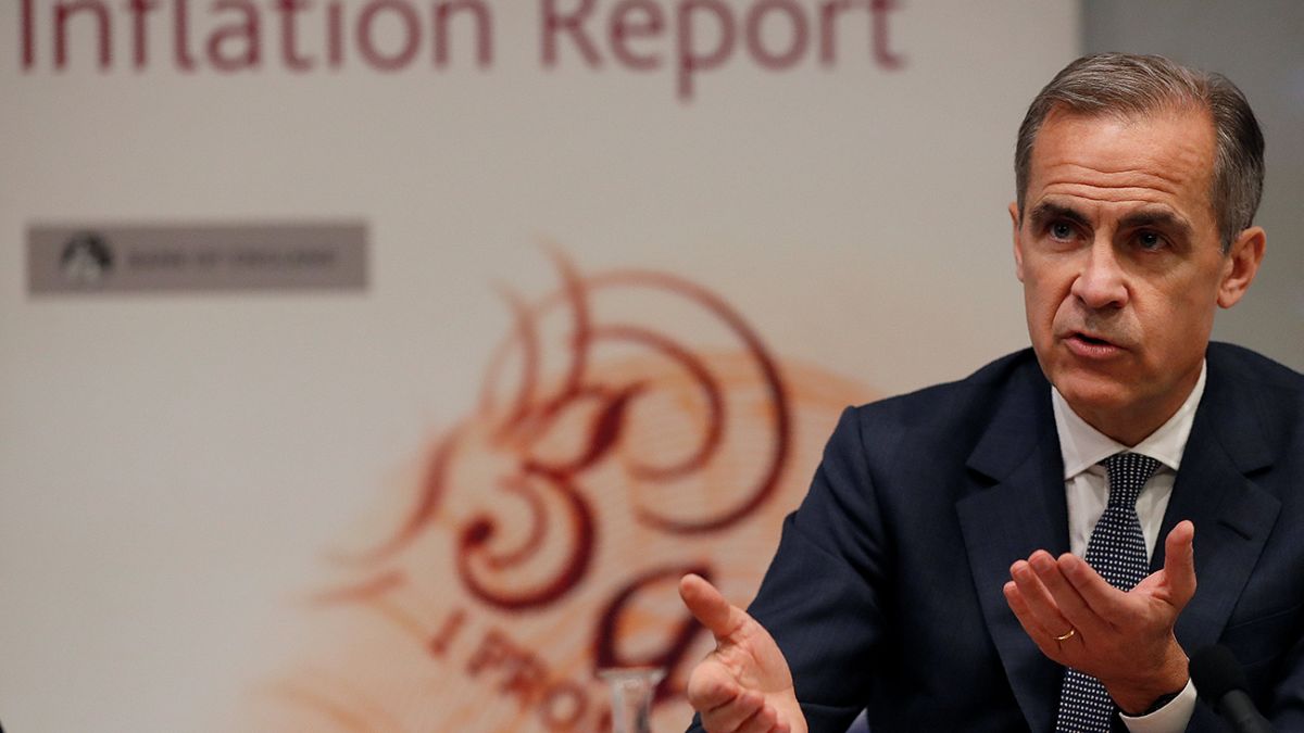 Carney advierte de la inflación para los hogares británicos