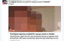 مهاجر أفغاني في السويد يستأنف حكما في قضية اغتصاب جماعي بث مباشرة على فايسبوك