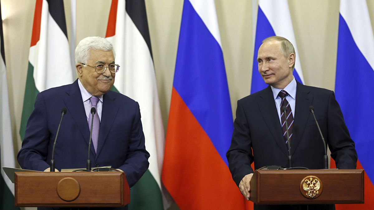 Putin ve Abbas "iki devletli çözüm"ün altını çizdi