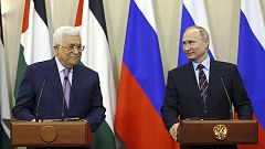 Putin ve Abbas "iki devletli çözüm"ün altını çizdi