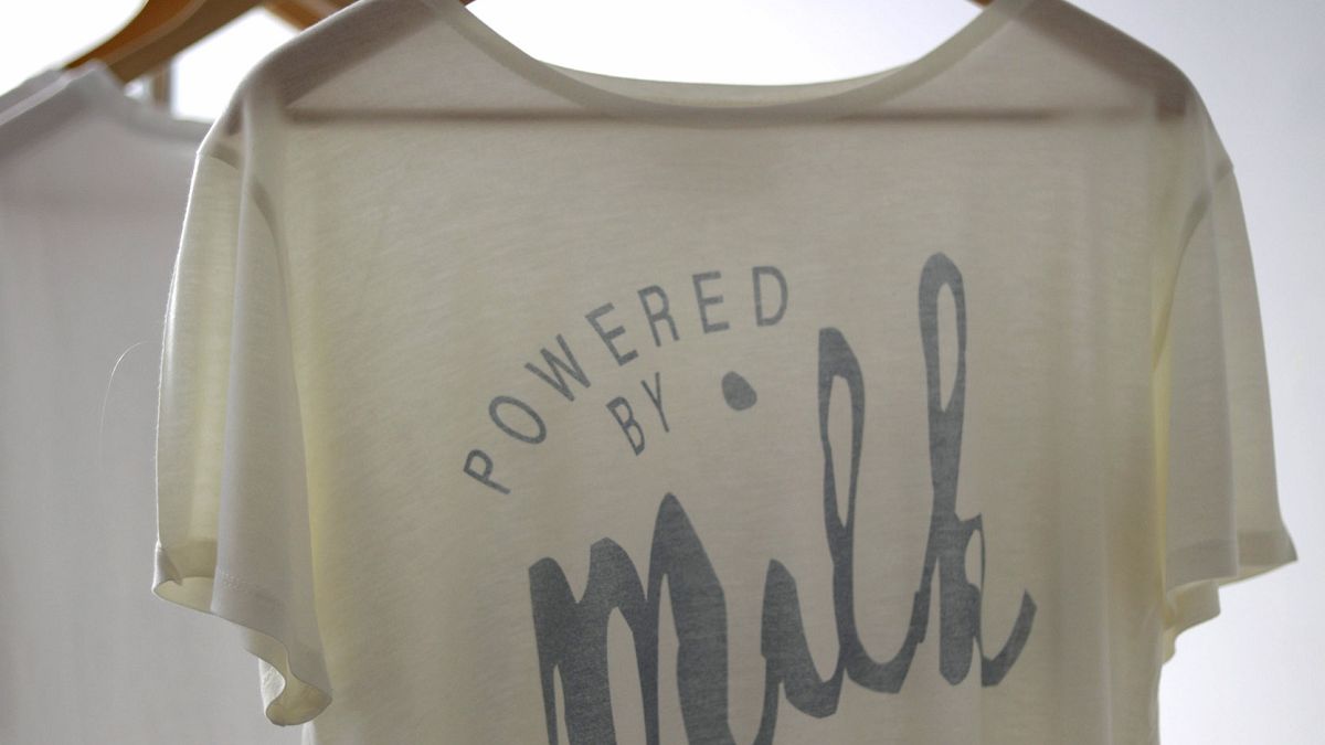Milky Clothes: Italian designer turns milk waste into fabric 