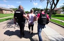 Hundreds arrested in "biggest ever" US gang crackdown