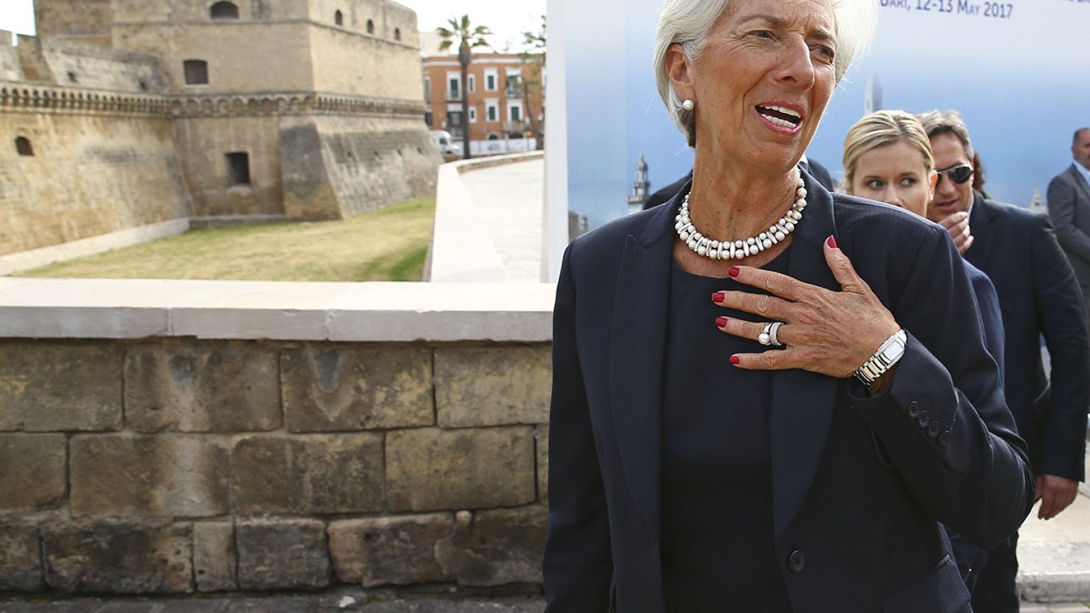 Κριστίν Λαγκάρντ: "Απαραίτητη" η ελάφρυνση του ελληνικού χρέους