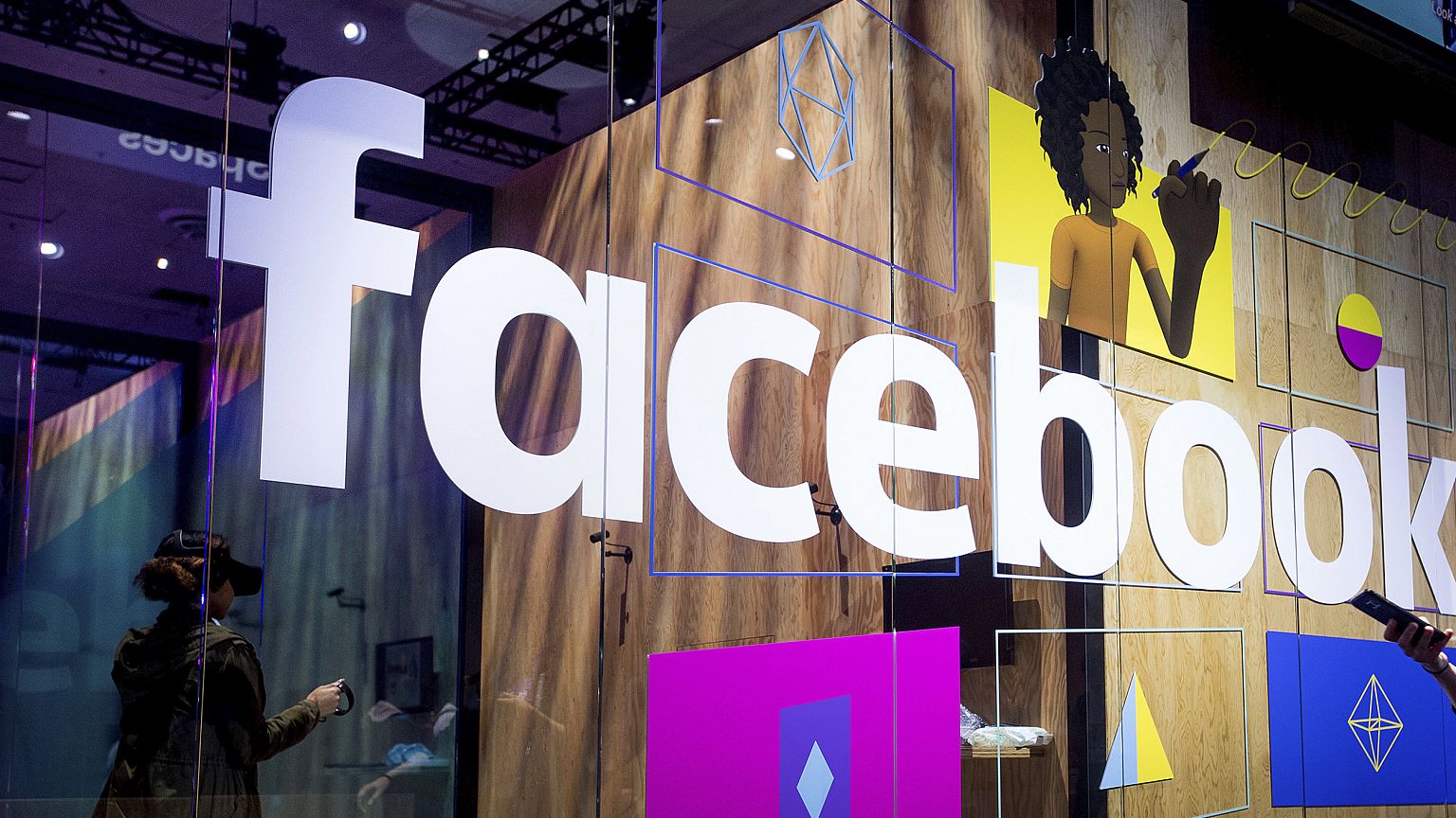 A demo booth at Facebook's annual F8 developer conference on April 18, 2017