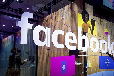 A demo booth at Facebook\'s annual F8 developer conference on April 18, 2017, in San Jose, California.