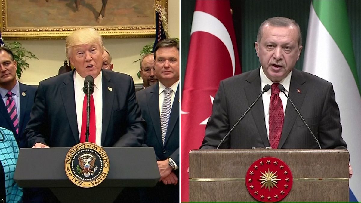 US arming of Syrian Kurds will dominate Turkish president's visit to Washington